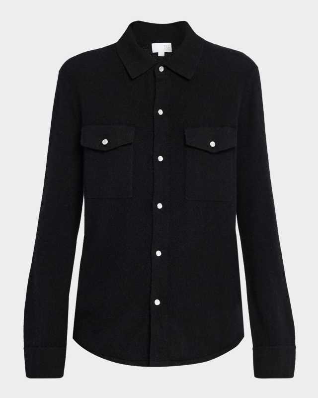 Cashmere Button-Down Shirt